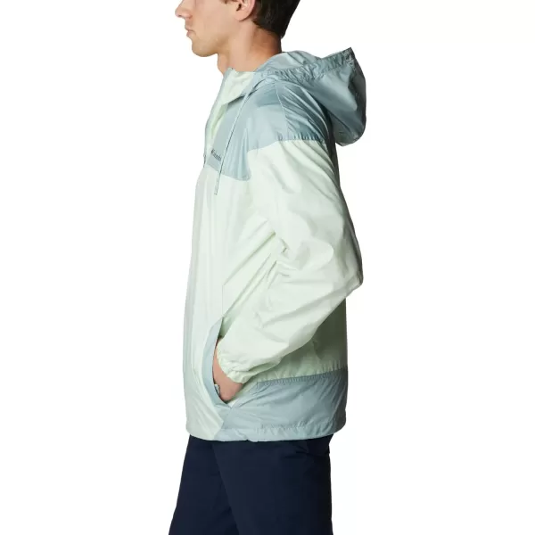 imageColumbia Mens Flash Challenger WindbreakerIce GreenNiagara