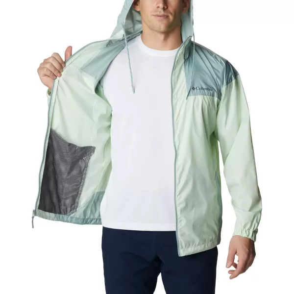 imageColumbia Mens Flash Challenger WindbreakerIce GreenNiagara