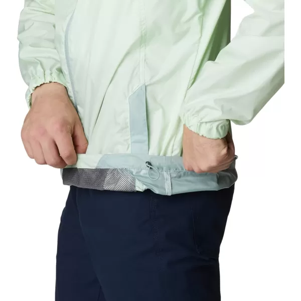 imageColumbia Mens Flash Challenger WindbreakerIce GreenNiagara