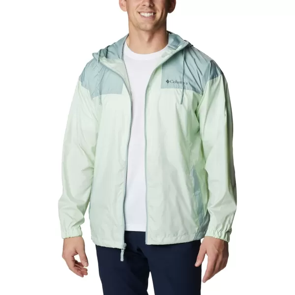 imageColumbia Mens Flash Challenger WindbreakerIce GreenNiagara