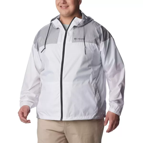 imageColumbia Mens Flash Challenger WindbreakerWhiteColumbia Grey