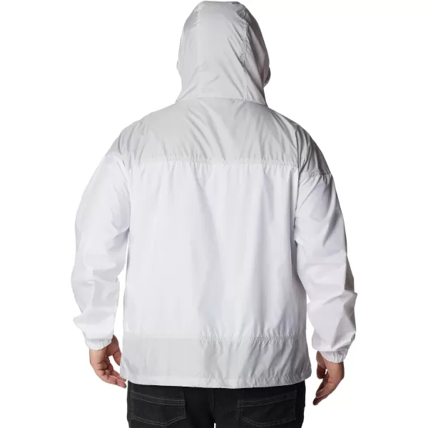 imageColumbia Mens Flash Challenger WindbreakerWhiteNimbus Grey