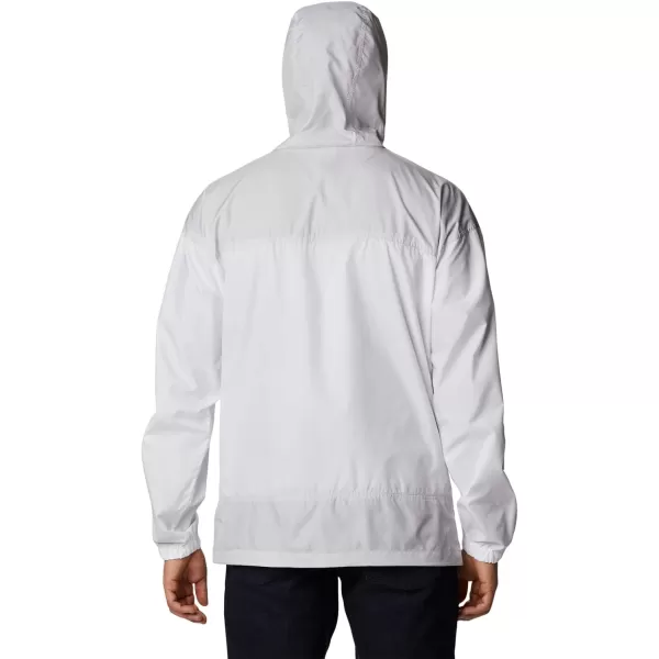 imageColumbia Mens Flash Challenger WindbreakerWhiteNimbus Grey