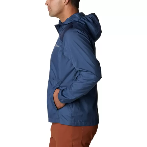 imageColumbia Mens Flashback WindbreakerDark MountainCollegiate Navy