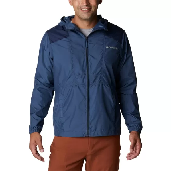 imageColumbia Mens Flashback WindbreakerDark MountainCollegiate Navy
