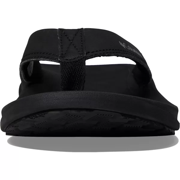 imageColumbia Mens Flip FlopBlackTitanium Grey Steel
