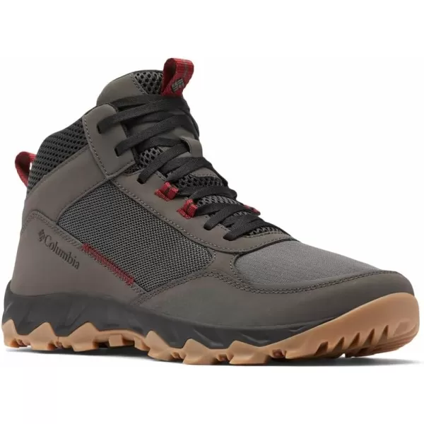 imageColumbia Mens Flow Centre SneakerDark GreyRed Jasper