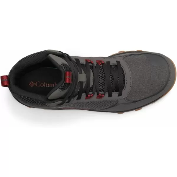 imageColumbia Mens Flow Centre SneakerDark GreyRed Jasper