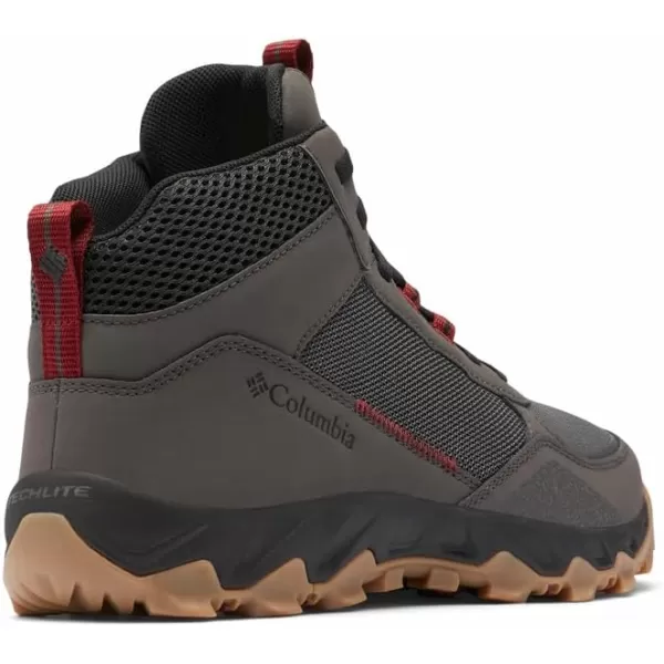 imageColumbia Mens Flow Centre SneakerDark GreyRed Jasper