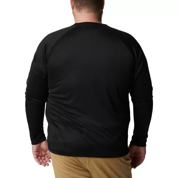 imageColumbia Mens Fork Stream Long Sleeve ShirtBlackCity Grey Logo