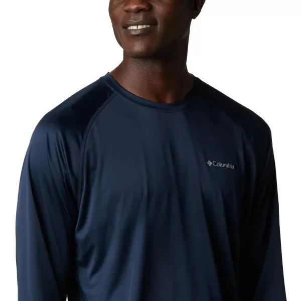 imageColumbia Mens Fork Stream Long Sleeve ShirtCollegiate NavySky Blue