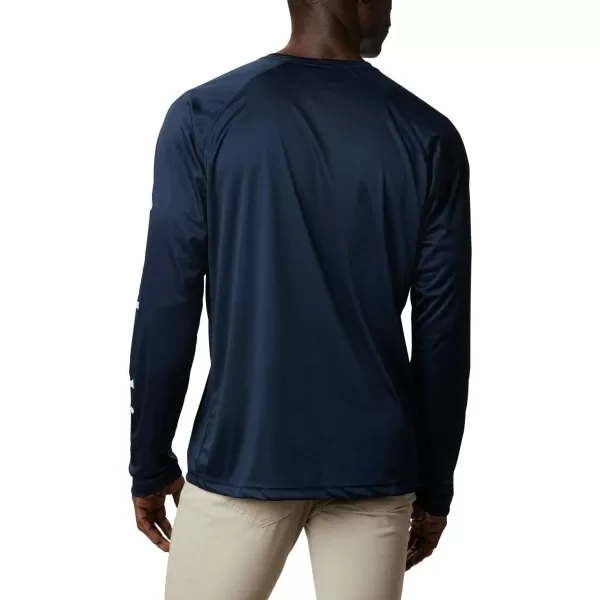 imageColumbia Mens Fork Stream Long Sleeve ShirtCollegiate NavySky Blue