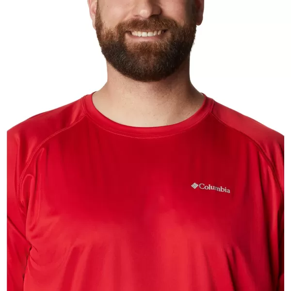 imageColumbia Mens Fork Stream Long Sleeve ShirtMountain Red