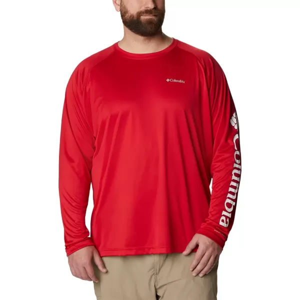 imageColumbia Mens Fork Stream Long Sleeve ShirtMountain Red