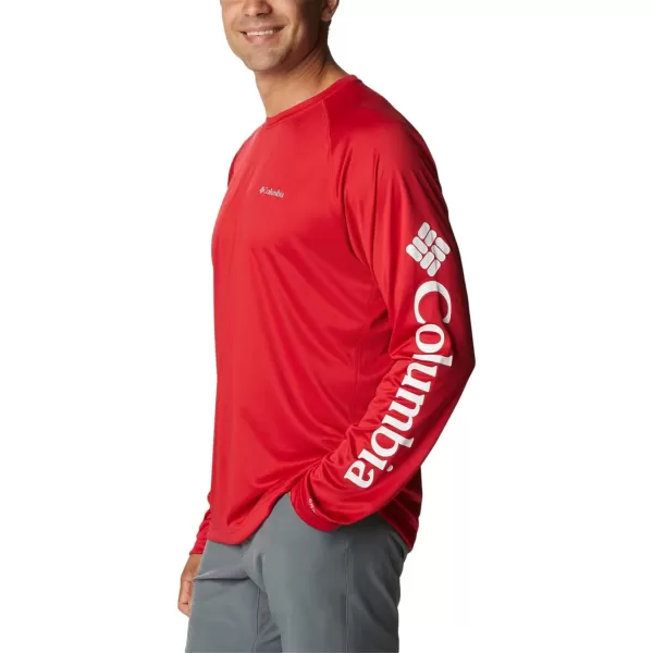 imageColumbia Mens Fork Stream Long Sleeve ShirtMountain Red