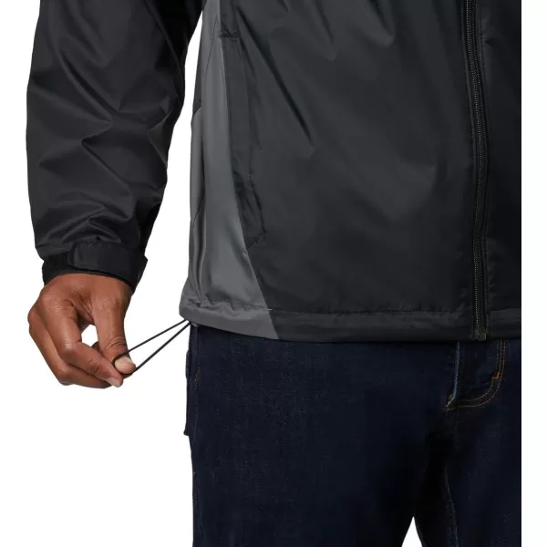 imageColumbia Mens Glennaker Rain JacketBlack  Grill