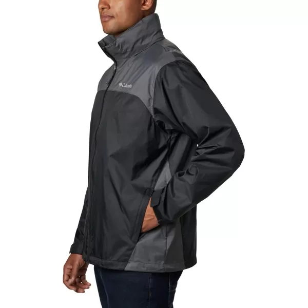imageColumbia Mens Glennaker Rain JacketBlack  Grill