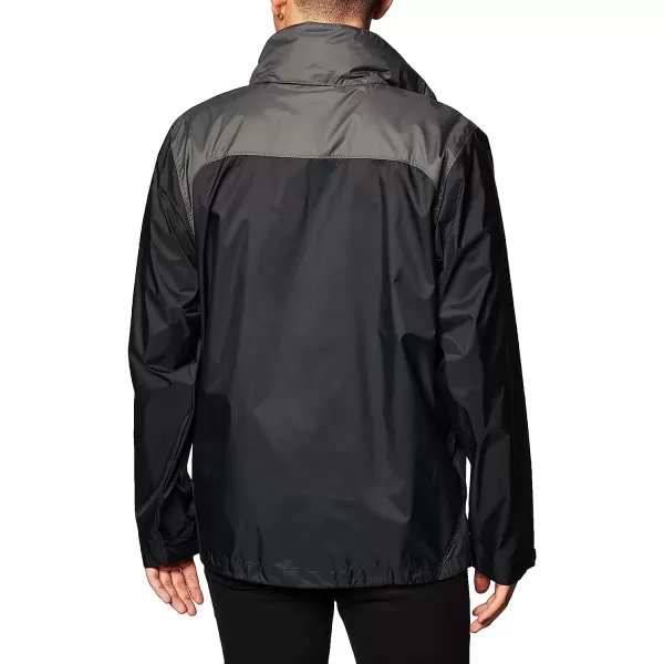 imageColumbia Mens Glennaker Rain JacketBlackGrill