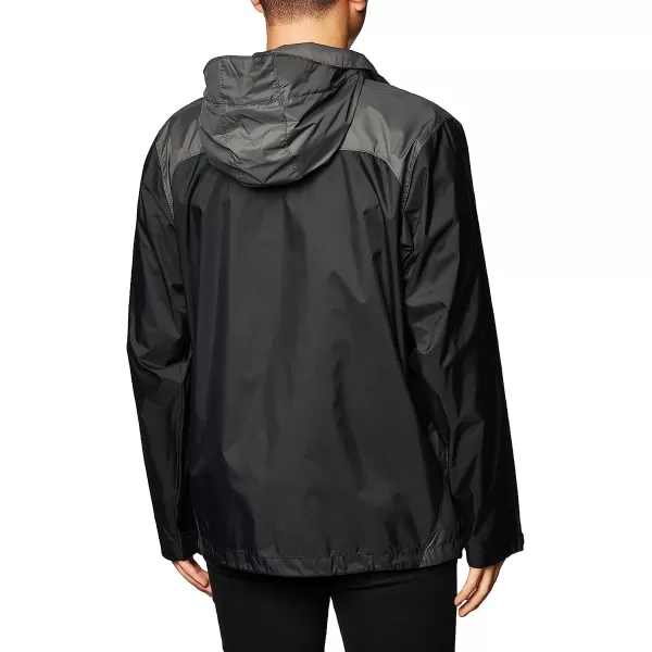 imageColumbia Mens Glennaker Rain JacketBlackGrill