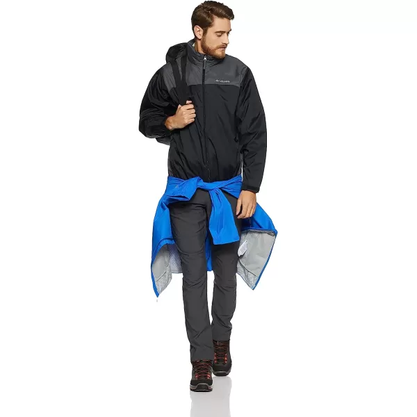 imageColumbia Mens Glennaker Rain JacketBlackGrill