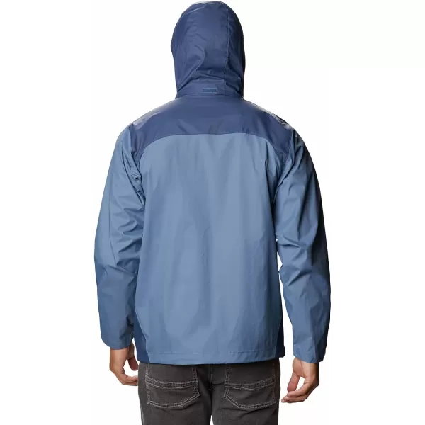 imageColumbia Mens Glennaker Rain JacketBluestone  Dark Mountain