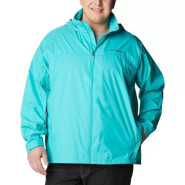 imageColumbia Mens Glennaker Rain JacketBright Aqua