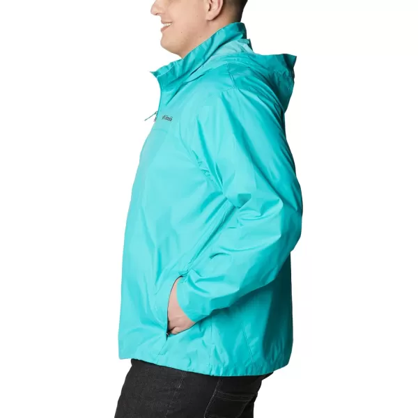 imageColumbia Mens Glennaker Rain JacketBright Aqua