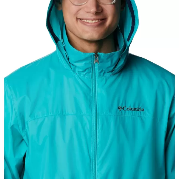 imageColumbia Mens Glennaker Rain JacketBright Aqua