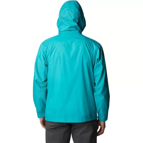 imageColumbia Mens Glennaker Rain JacketBright Aqua
