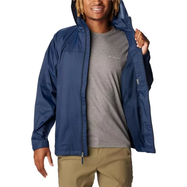 imageColumbia Mens Glennaker Rain JacketCollegiate Navy