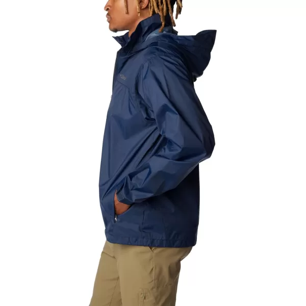 imageColumbia Mens Glennaker Rain JacketCollegiate Navy