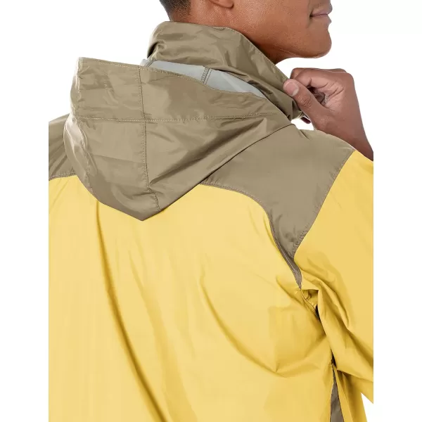 imageColumbia Mens Glennaker Rain JacketGolden NuggetStone Green