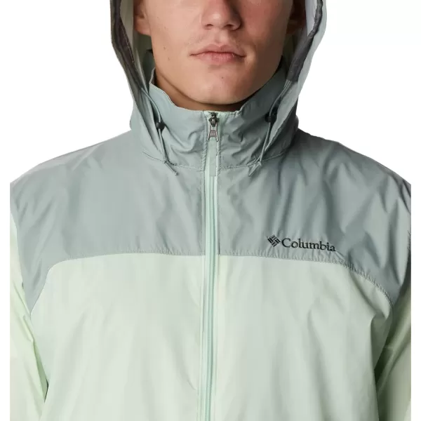 imageColumbia Mens Glennaker Rain JacketIce GreenNiagara