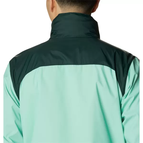 imageColumbia Mens Glennaker Rain JacketKelpSpruce