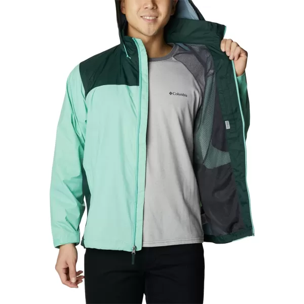 imageColumbia Mens Glennaker Rain JacketKelpSpruce