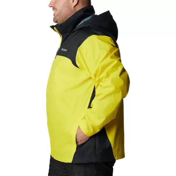 imageColumbia Mens Glennaker Rain JacketLaser LemonBlack