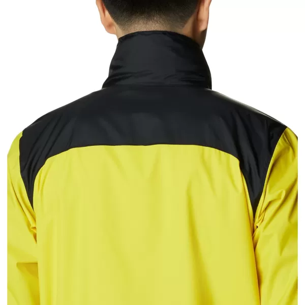 imageColumbia Mens Glennaker Rain JacketLaser LemonBlack