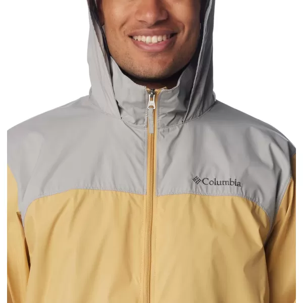 imageColumbia Mens Glennaker Rain JacketLight CamelFlint Grey