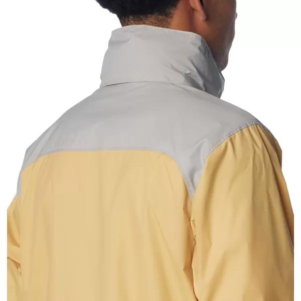 imageColumbia Mens Glennaker Rain JacketLight CamelFlint Grey