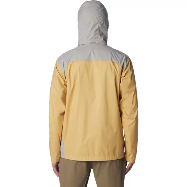 imageColumbia Mens Glennaker Rain JacketLight CamelFlint Grey