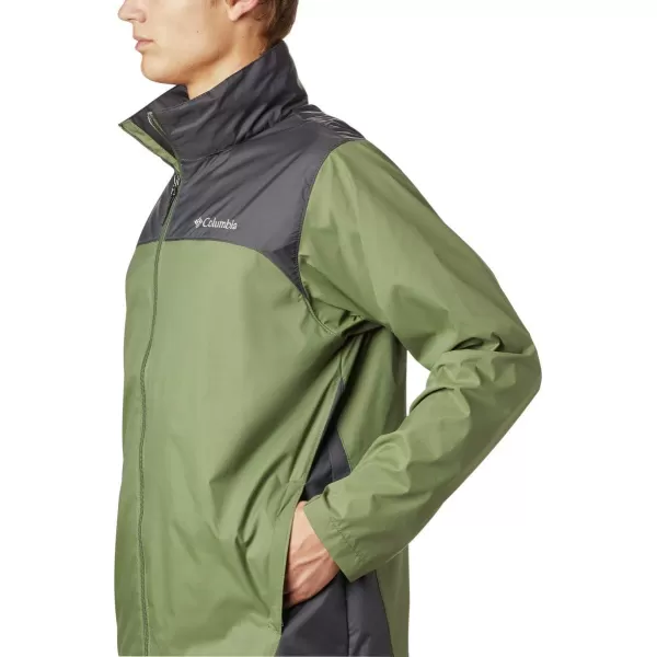 imageColumbia Mens Glennaker Rain JacketMosstone  Shark