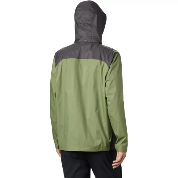 imageColumbia Mens Glennaker Rain JacketMosstone  Shark