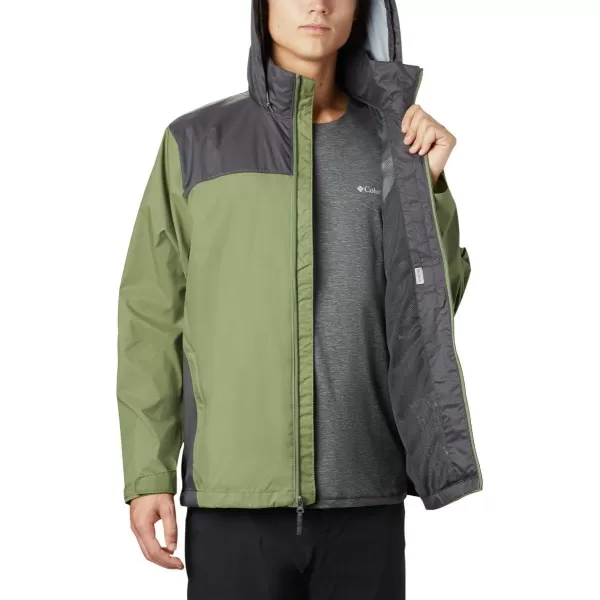 imageColumbia Mens Glennaker Rain JacketMosstone  Shark