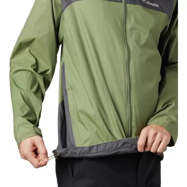 imageColumbia Mens Glennaker Rain JacketMosstone  Shark