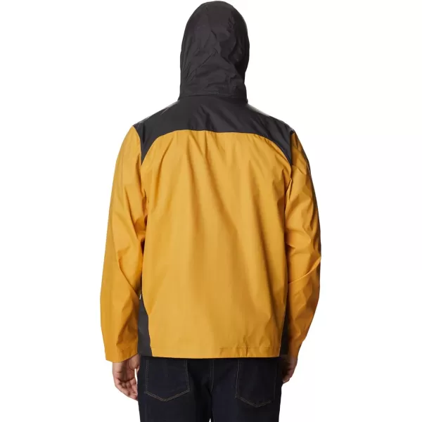 imageColumbia Mens Glennaker Rain JacketRaw HoneyShark