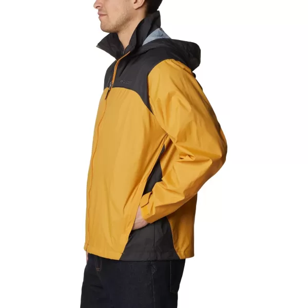 imageColumbia Mens Glennaker Rain JacketRaw HoneyShark