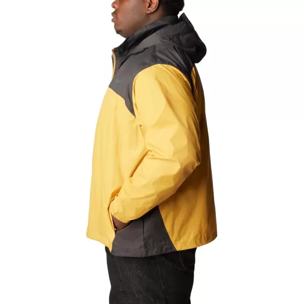 imageColumbia Mens Glennaker Rain JacketRaw HoneyShark