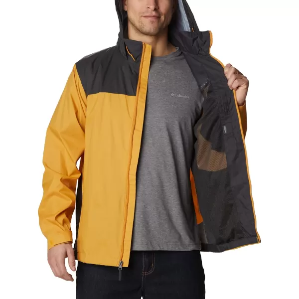 imageColumbia Mens Glennaker Rain JacketRaw HoneyShark