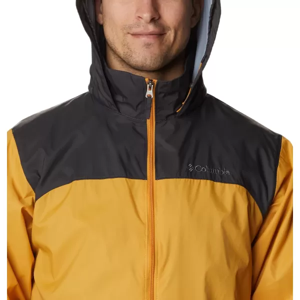 imageColumbia Mens Glennaker Rain JacketRaw HoneyShark