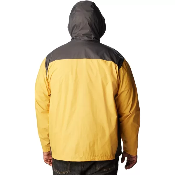 imageColumbia Mens Glennaker Rain JacketRaw HoneyShark